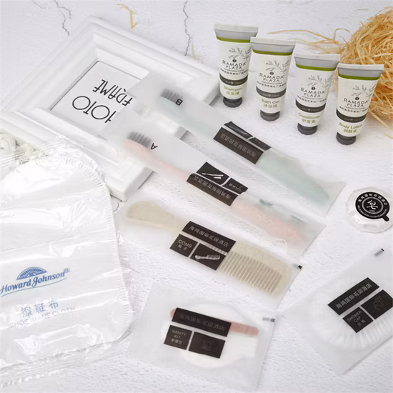 Cosmetic Set Packaging Custom Hotel Amenities Hotel Guest Amenity Set