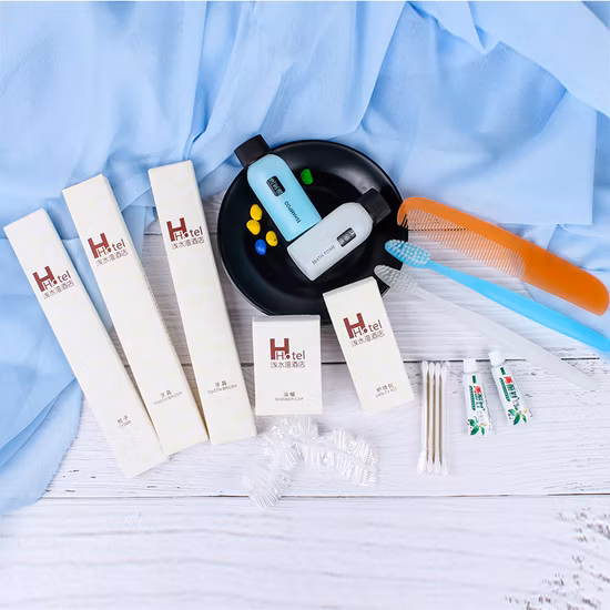 Cosmetic Set Packaging Custom Hotel Amenities Hotel Guest Amenity Set