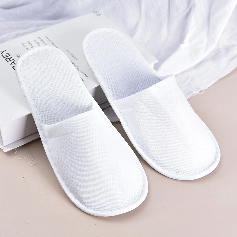 Hotel Amenities Disposable Slippers EVA Outsole Material Hotel Disposable Slippers